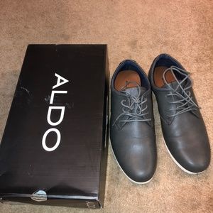 Aldo AAUWEN Dark Grey Derby/Trainer Hybrid